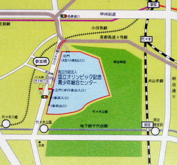 ディーン・バーナルベント会場案内