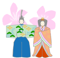 ひなまつり素材